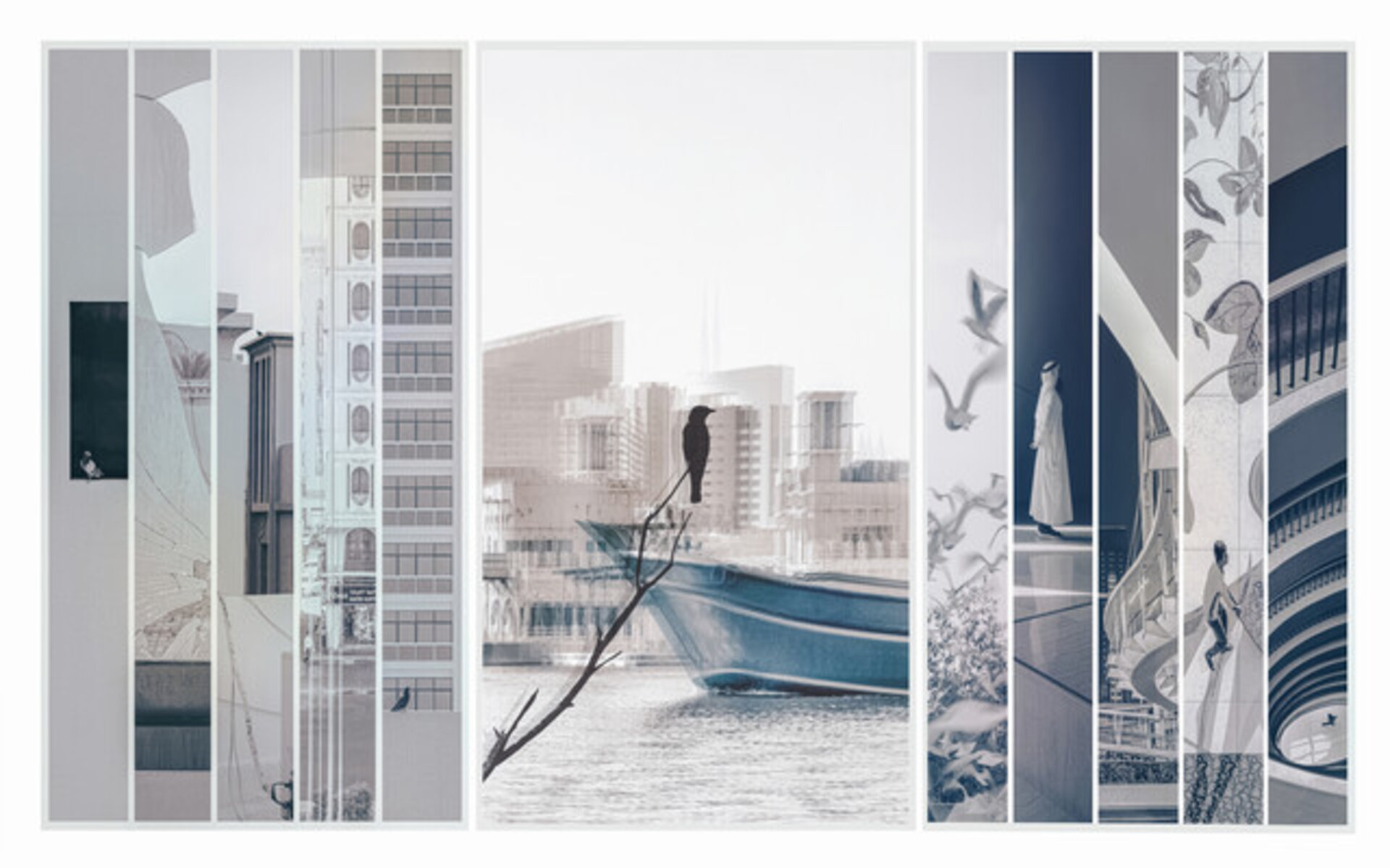 Within Urban Fragments (Triptych)