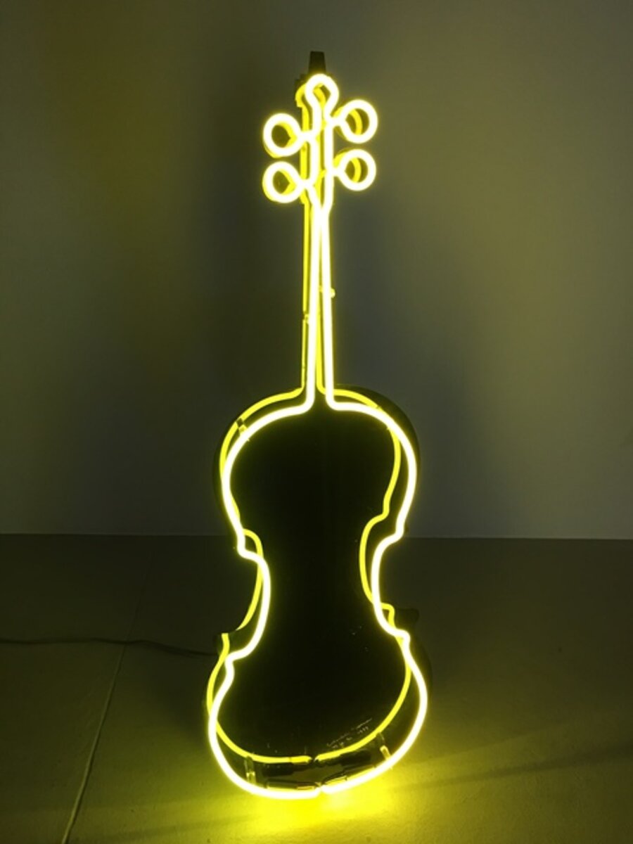 Neon Cello