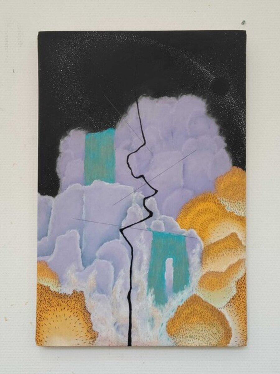Two Purple Mountains
