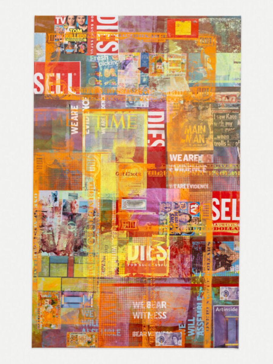 Piece Painting (Newsstand Mondrian algorithm, Frieze 2024 election)