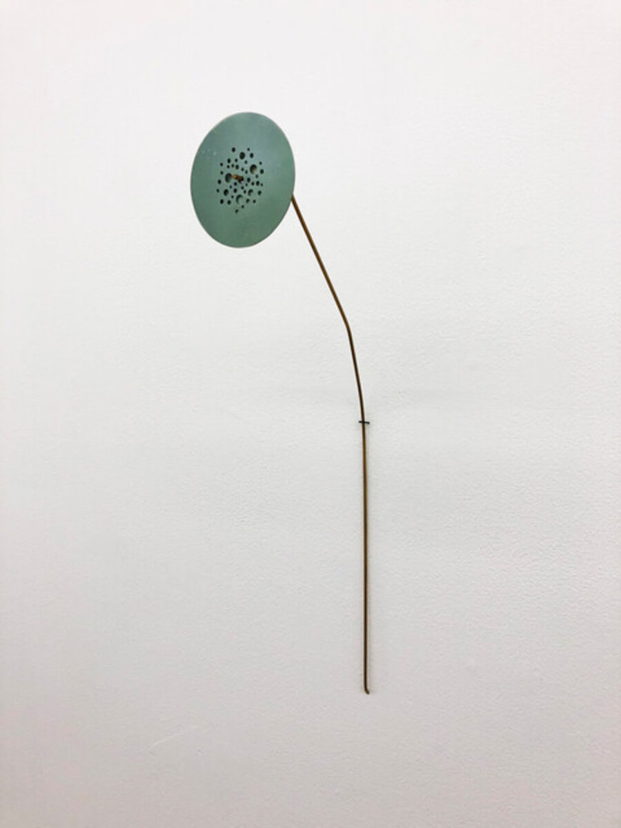 untitled (blue flower with holes)