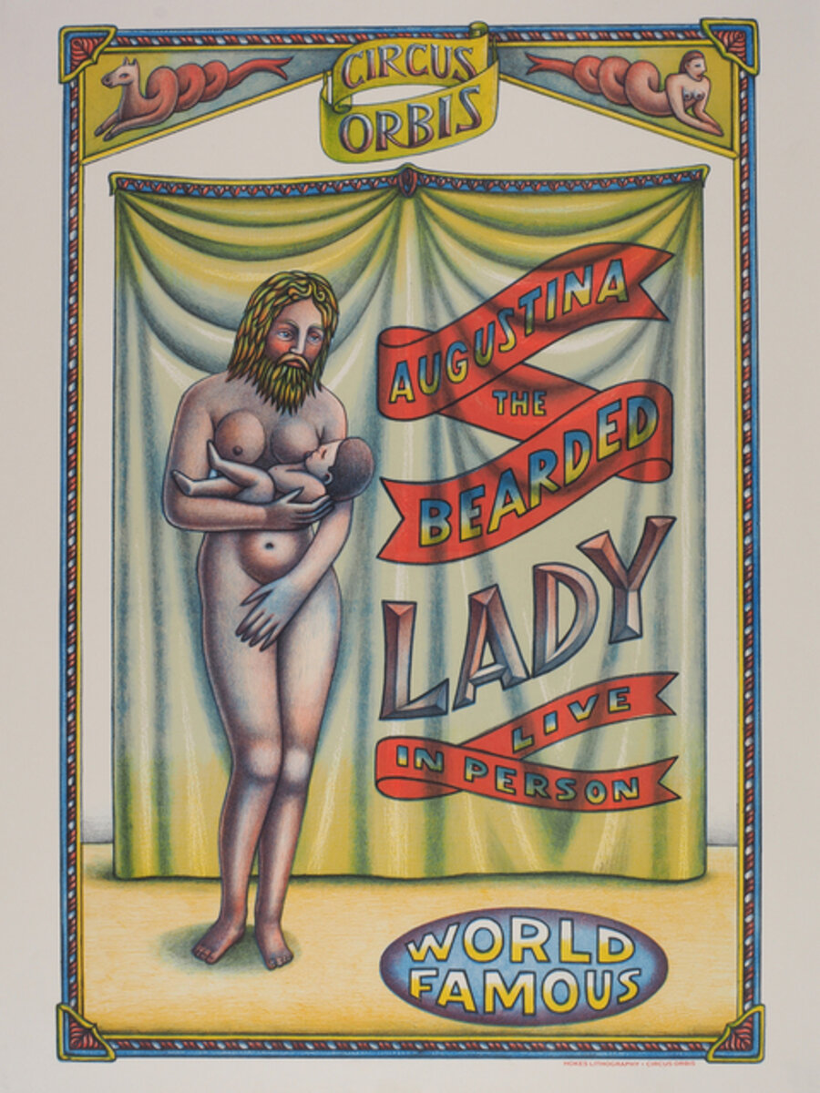 Circus Orbis: Augustina the Bearded Lady