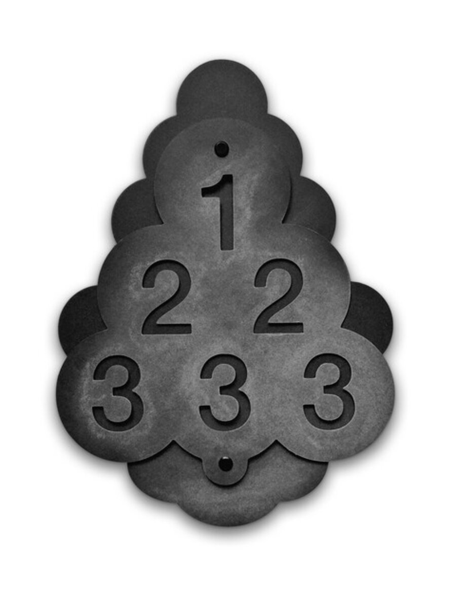 Sign - Stack with Numbers