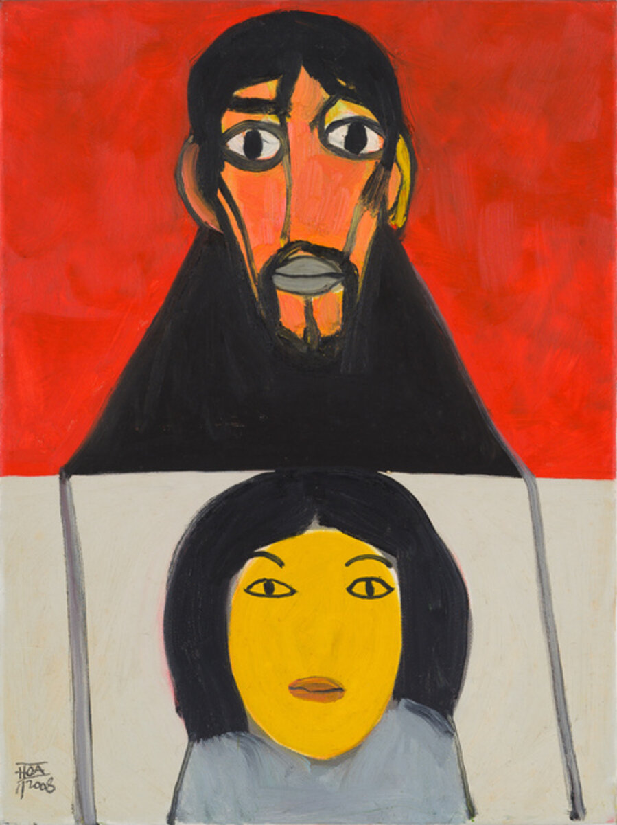 Self Portrait with A Girl