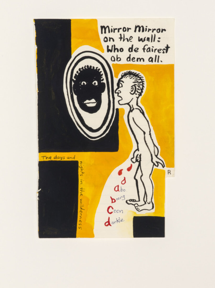 Notepad Drawings: Mirror Mirror on the Wall