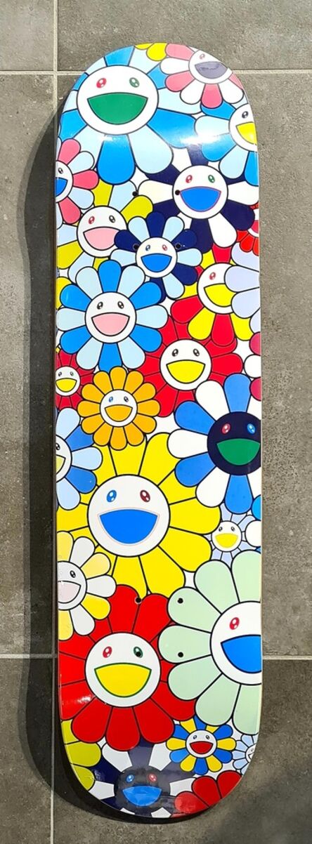Takashi Murakami, ‘Flowers Skate Deck’, 2019