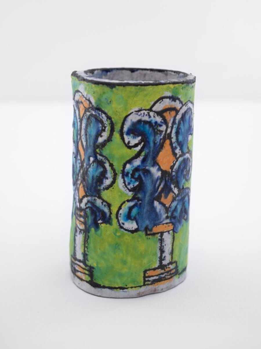 Leaf Column Cylinder