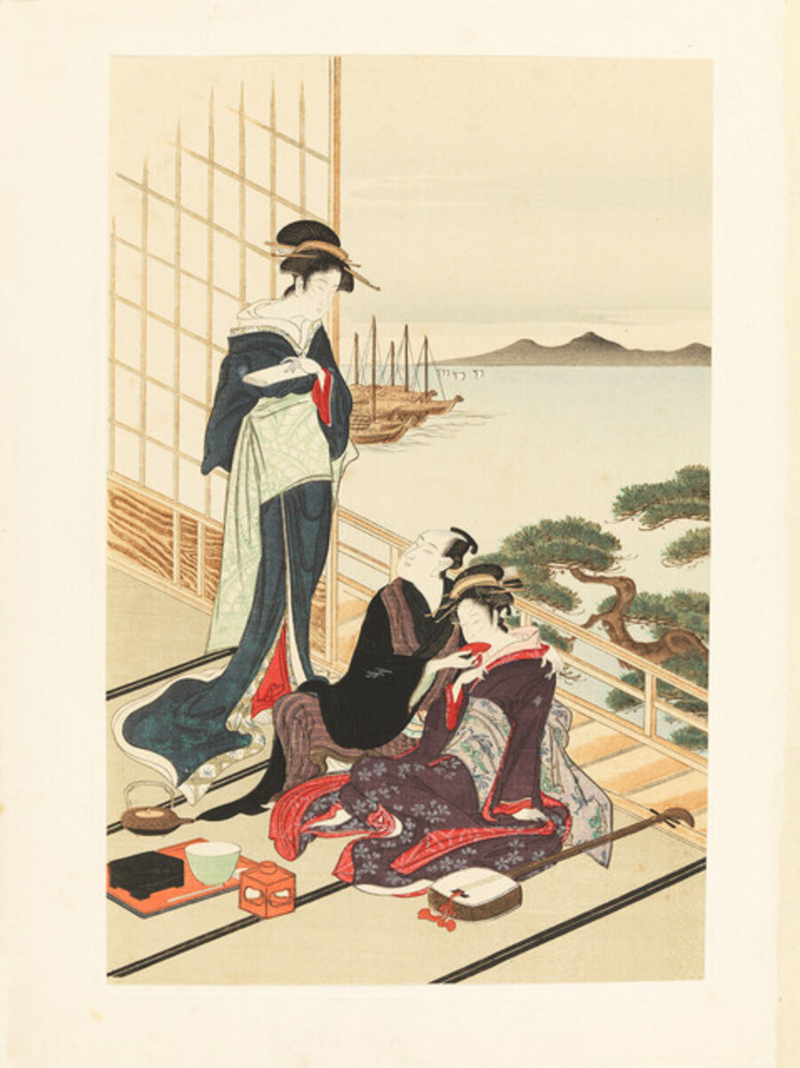 Feast at a Water-Side Pavilion