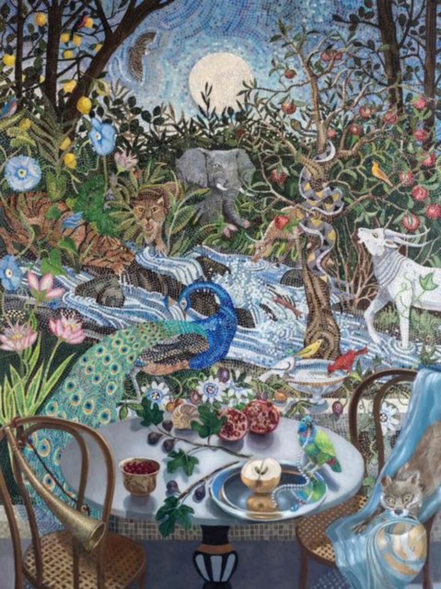 Nightfall in the Garden