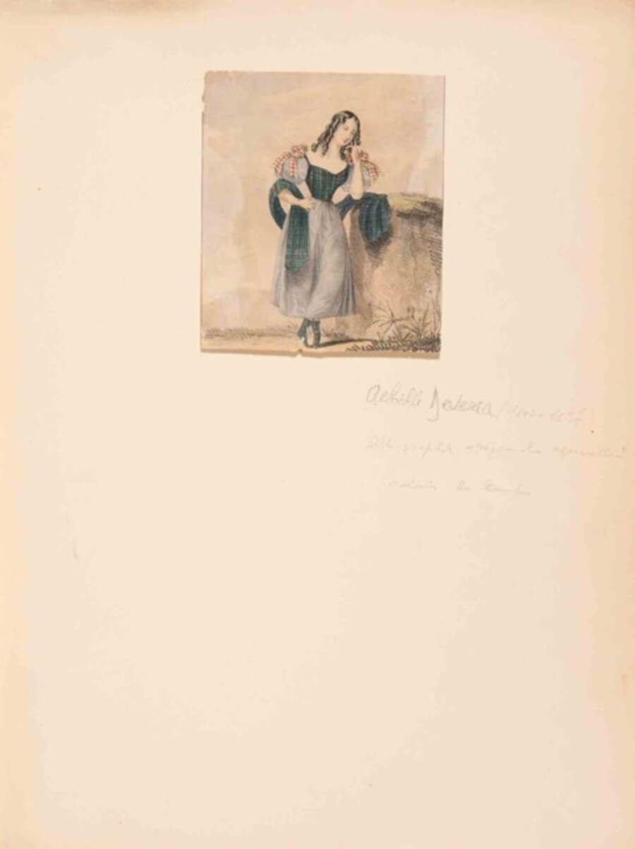 Young Woman in Traditional Dress
