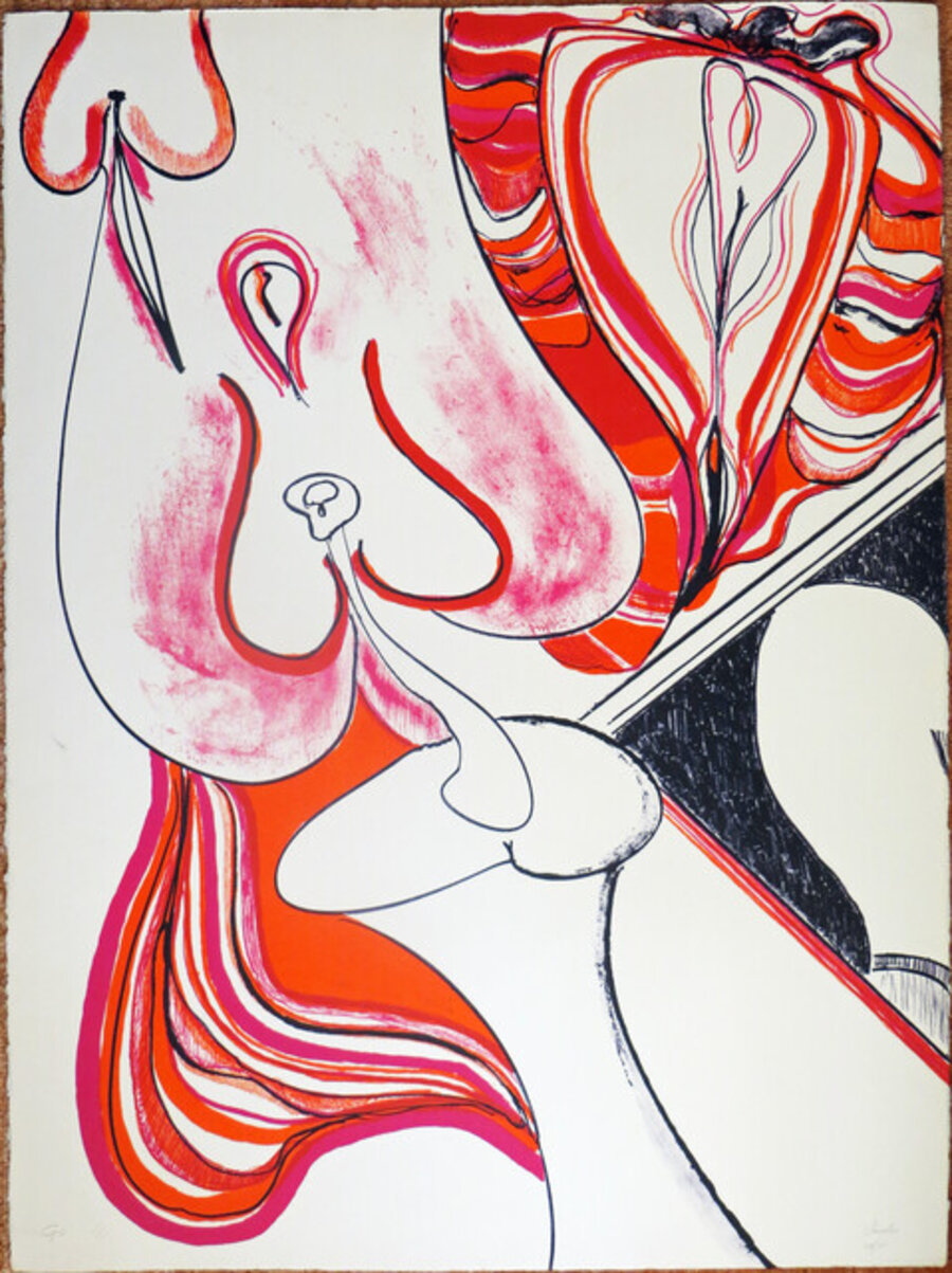 Samson and Delila (aka "Untitled") from the Suite 10 West Coast Artists