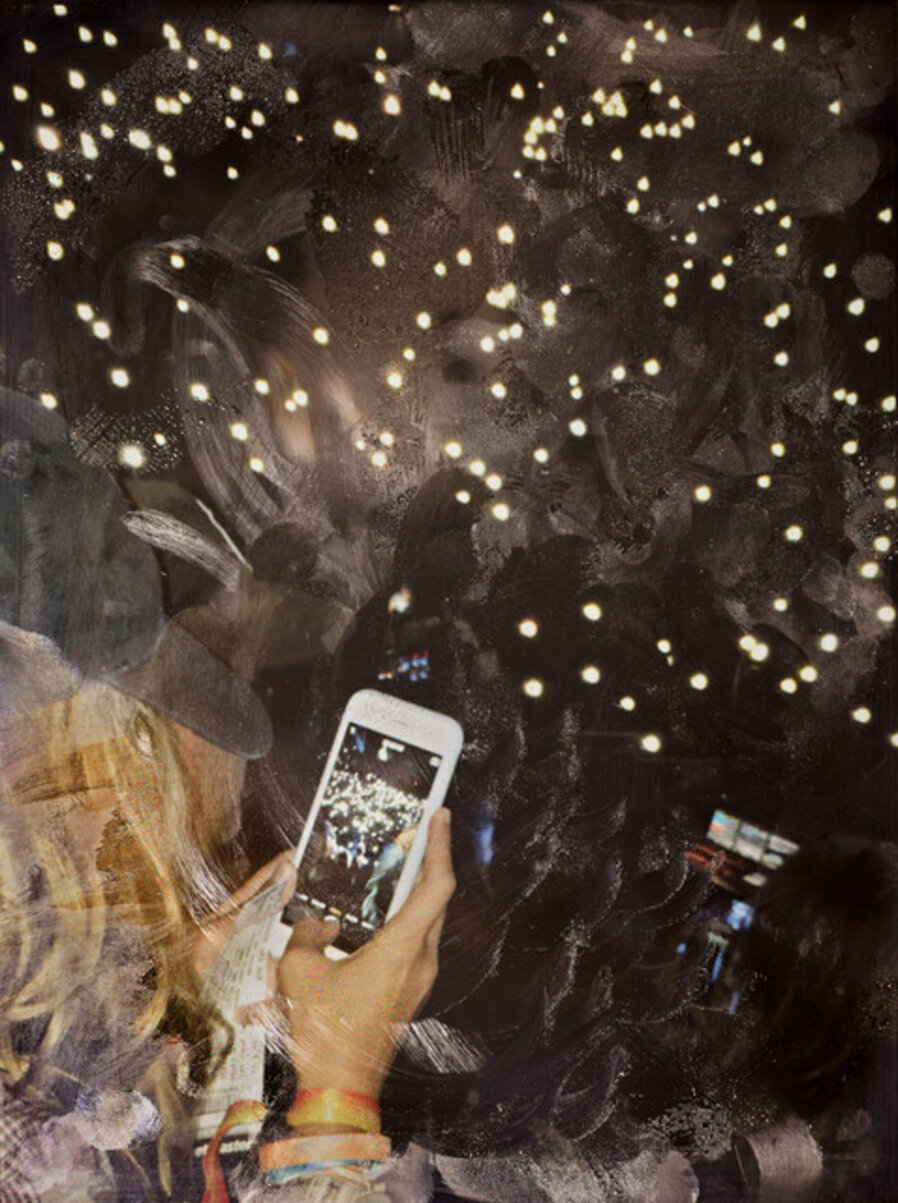 Concert Phone Photo