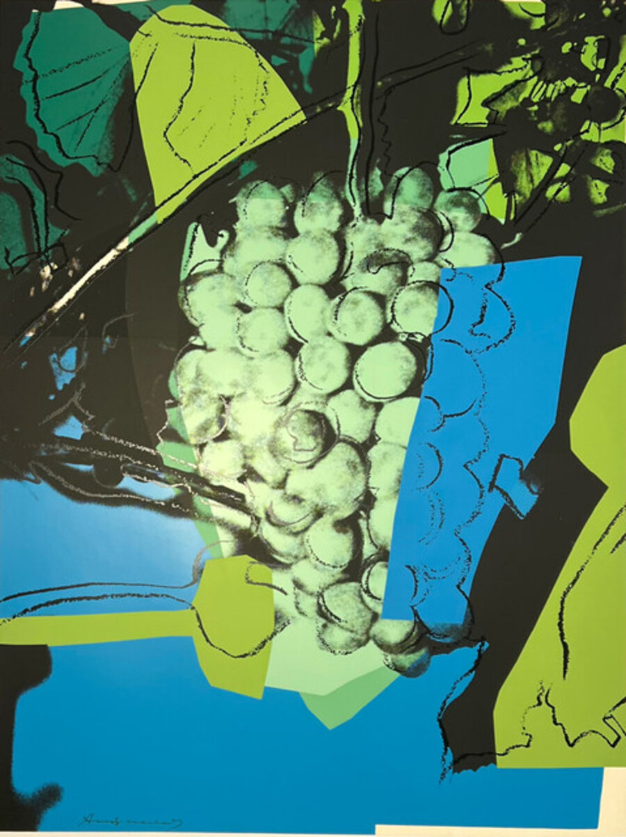 'Grapes' Color Screenprint