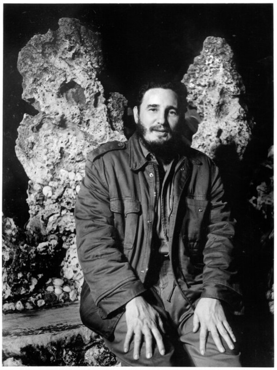 Fidel Castro (1926-2016), the man with stone wings, Havana, Cuba