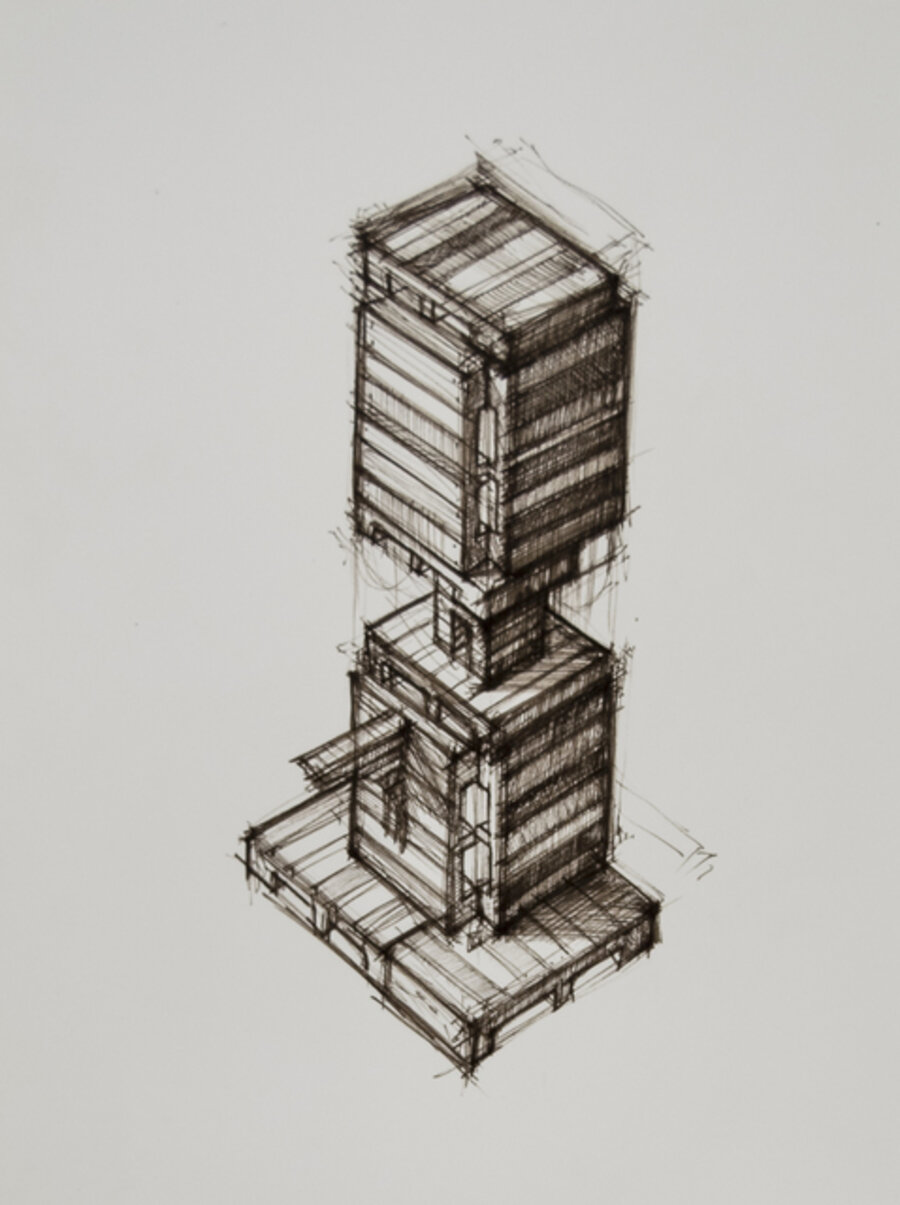 Self Enclosed Temple