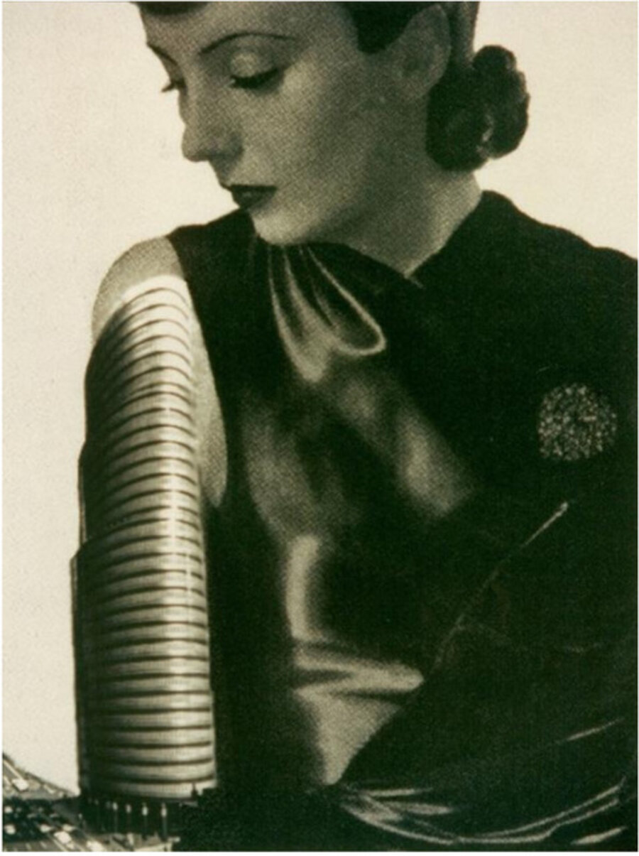 Frau mit Hochhausarm (Woman with Skyscraper Arm)
