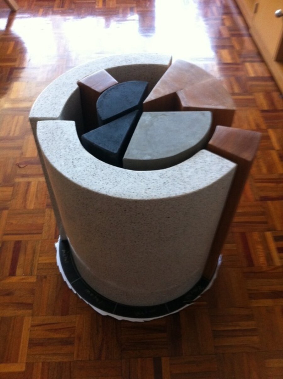 Crop Gris-Madera