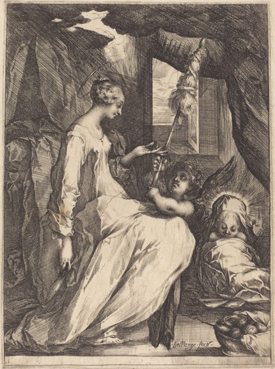 The Madonna Spinning