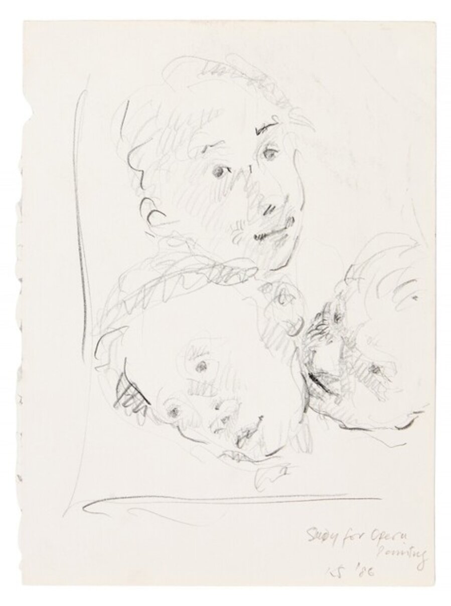 Study for Opera Painting