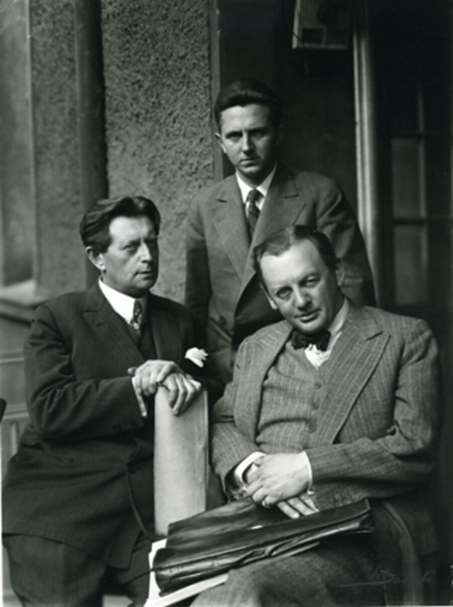 Fritz Lang, Erwin Piscator, Reinhold Schünzel