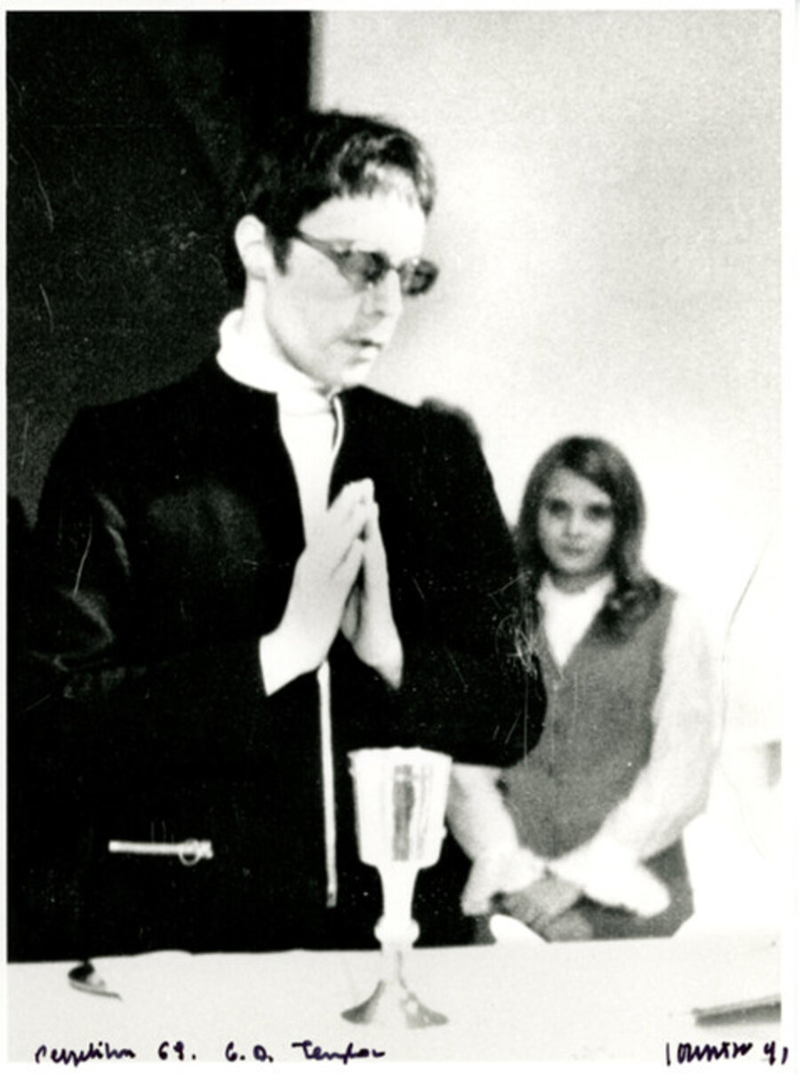 Messe pour un corps, Galerie Templon - Répétition 1969