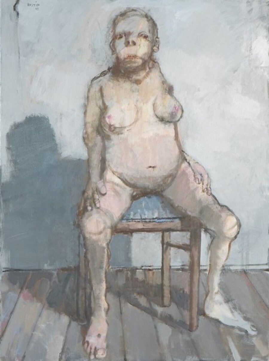 La chaise bleue