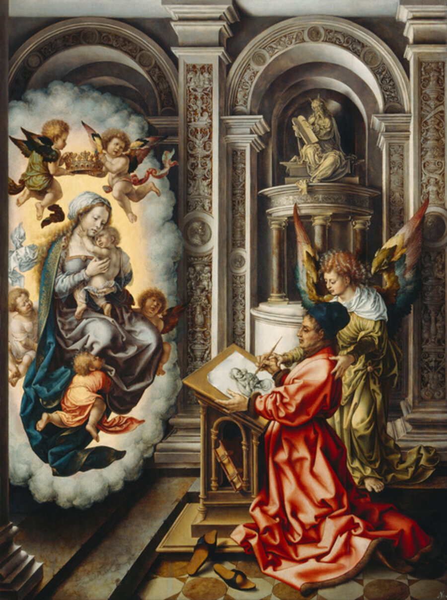Saint Luke Painting the Virgin Mary