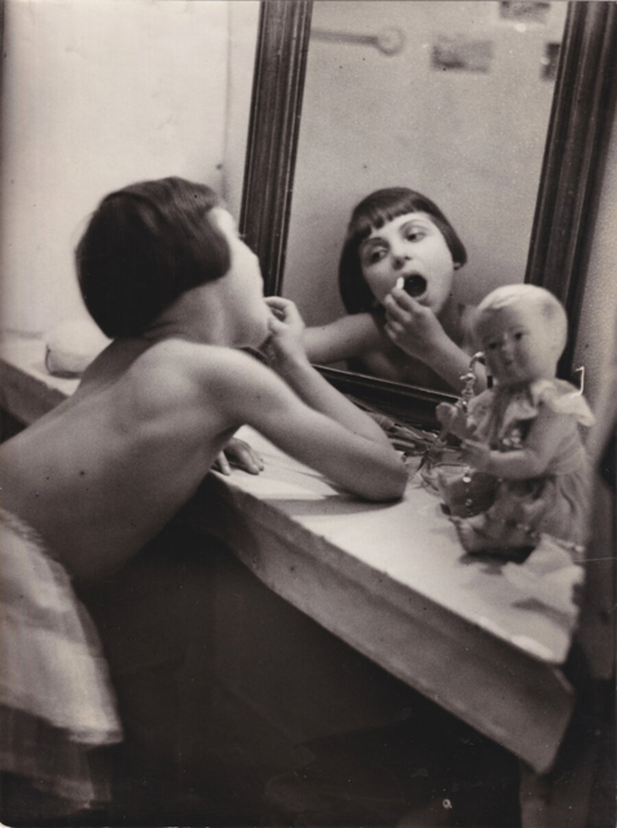 At the Vanity, before