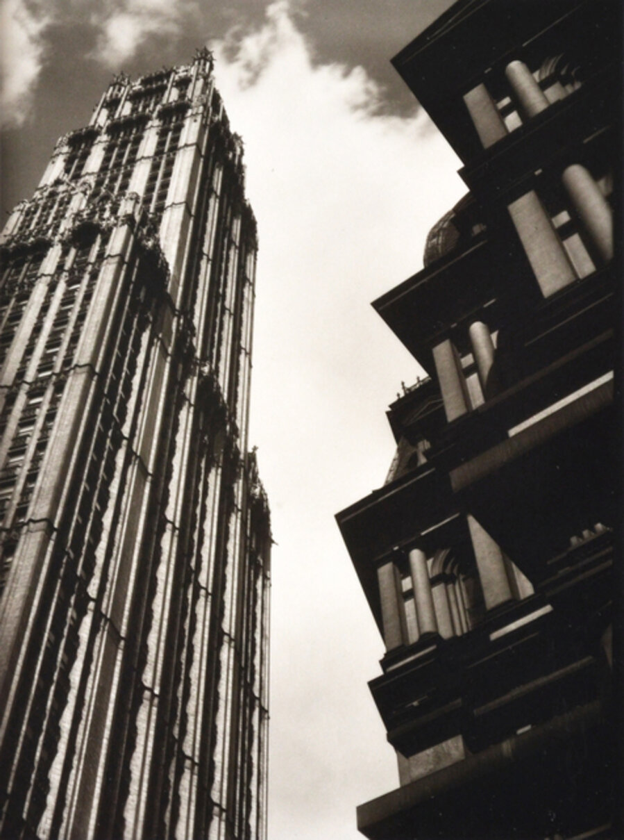 High Rise Buildings with Clouds