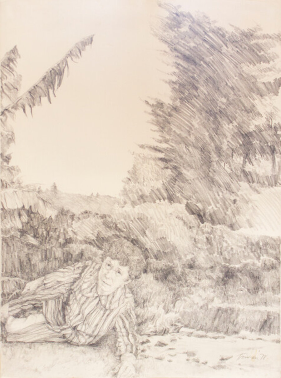 Untitled (Self Portrait in Landscape)