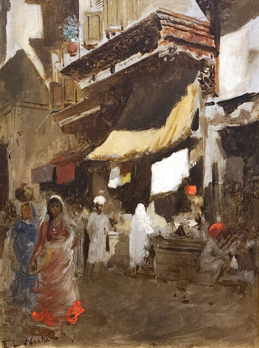 Street Scene in Bombay