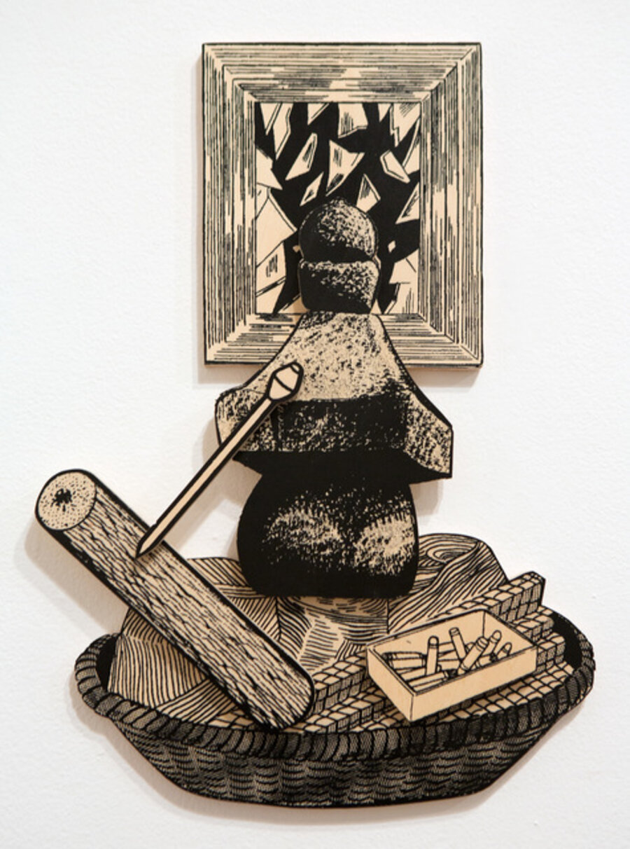 Games, Dance and the Constructions (Unfinished Plywood) #25