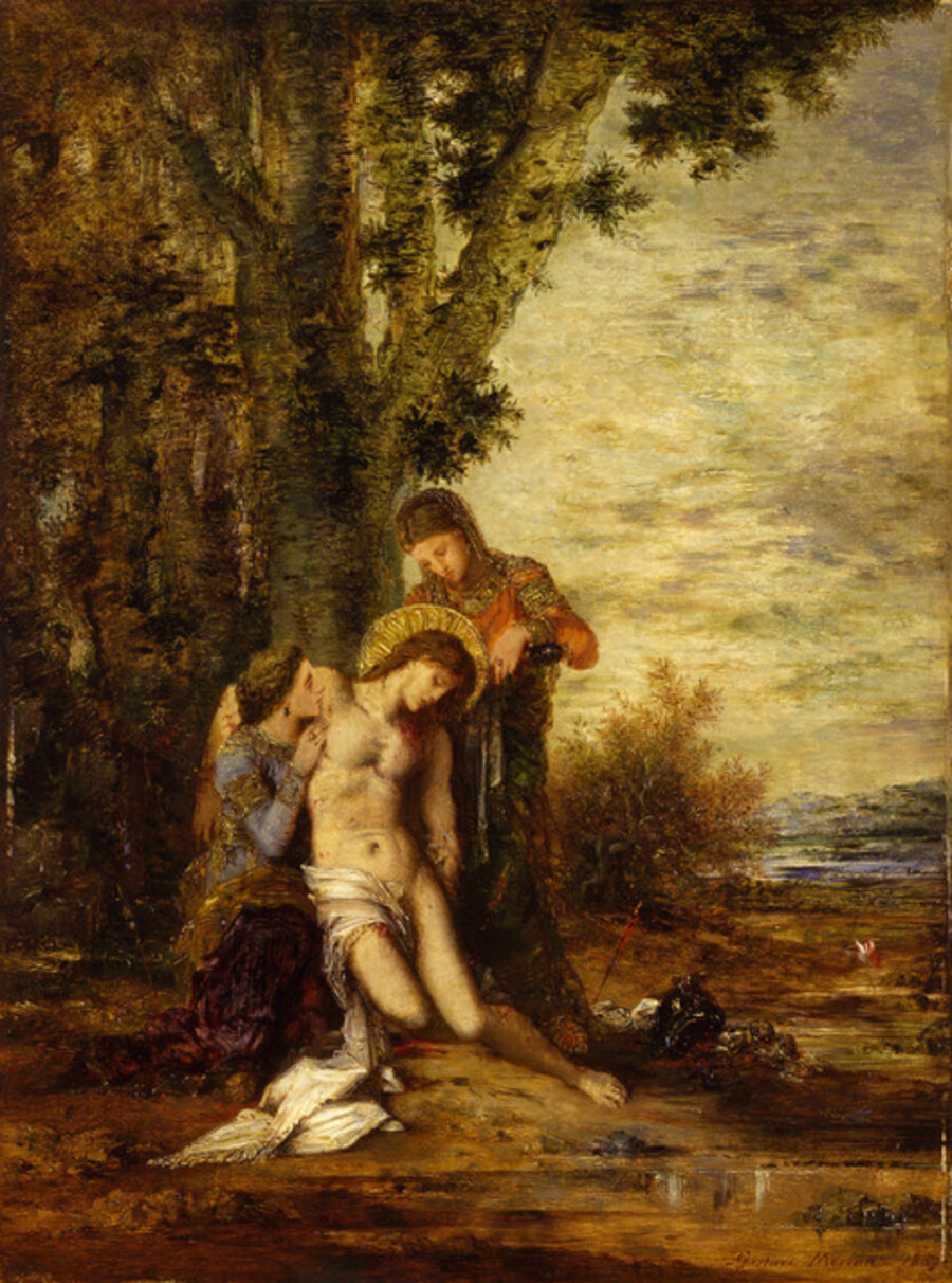 St Sebastian unbound by the Holy Women