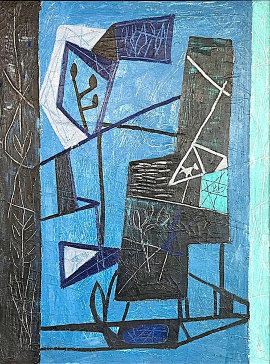 Blue Abstraction
