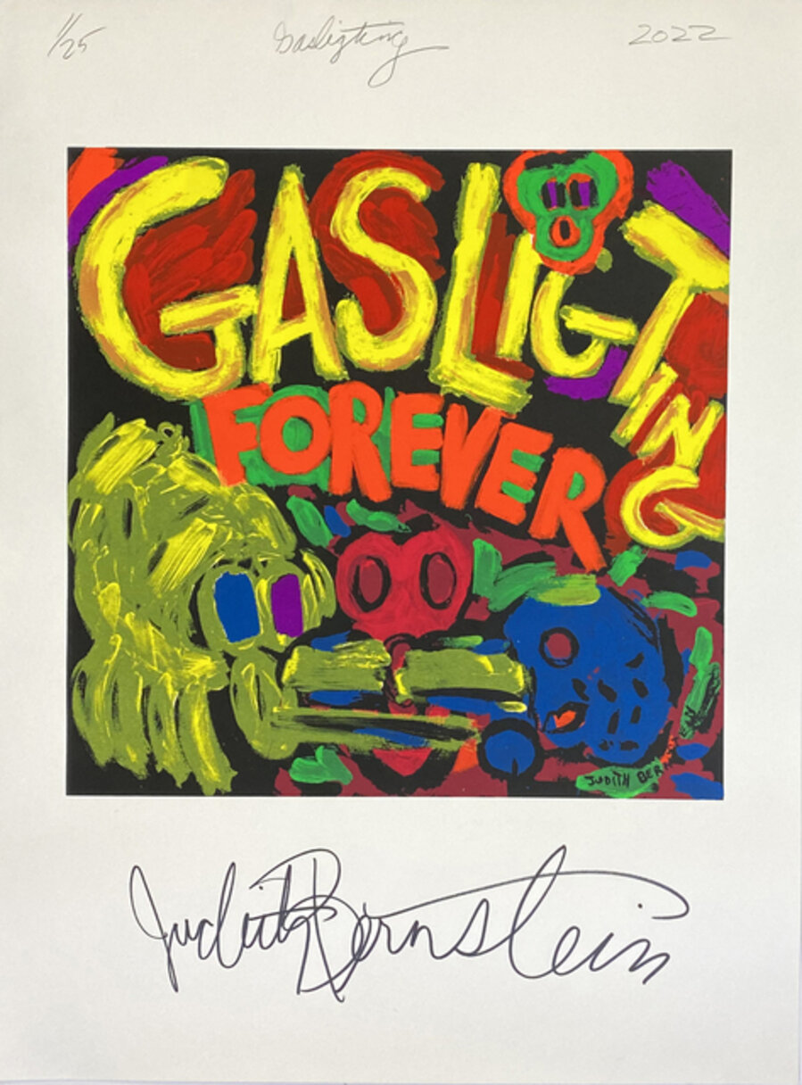 Gasligting Forever (Hand-Embellished, Limited Edition Print)