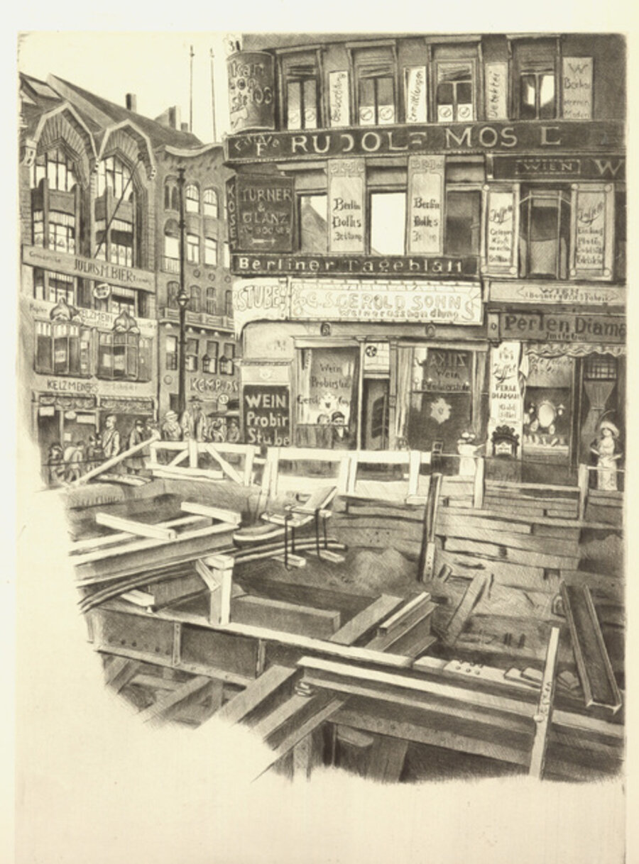 Ecke Leipziger- und Friedrichstrasse, Berlin