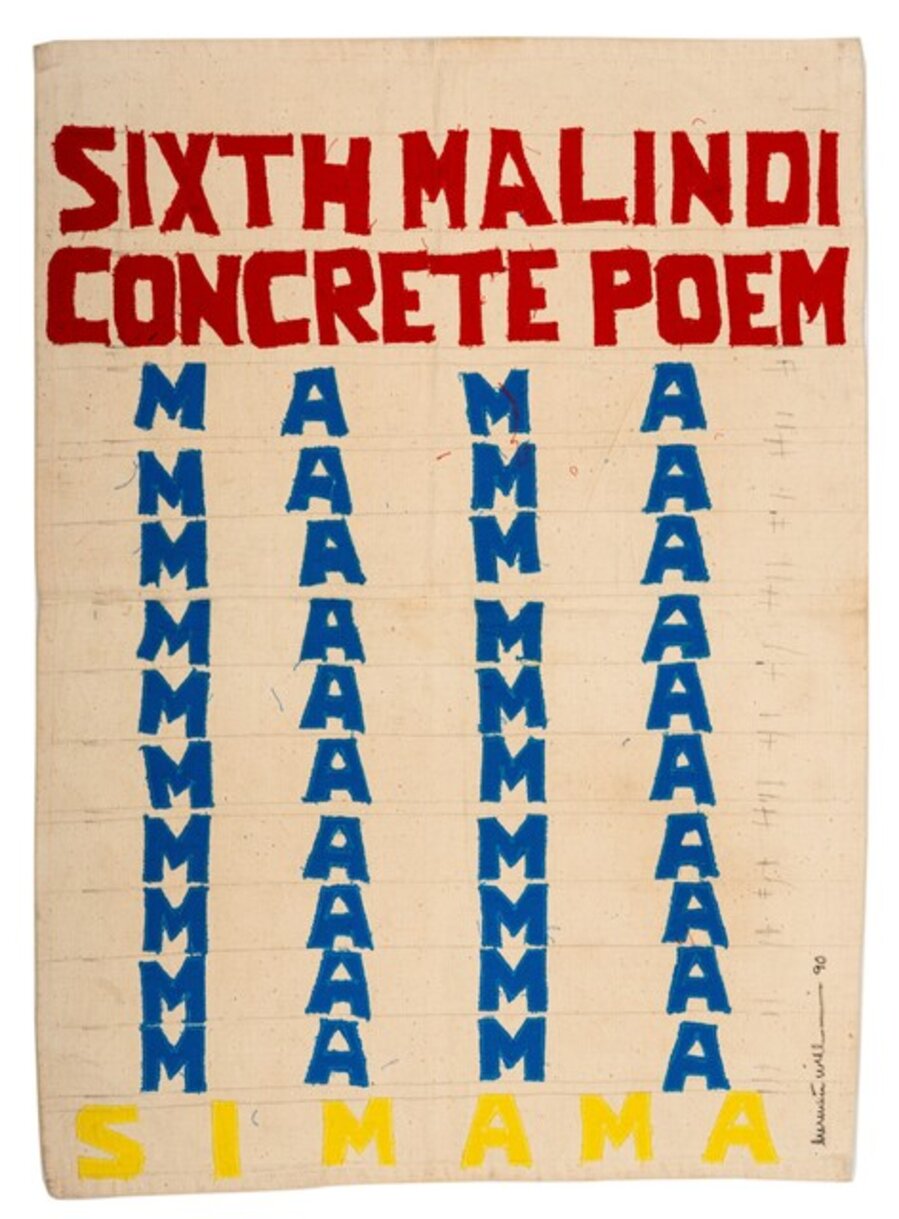Sixth Malindi Concrete Poem