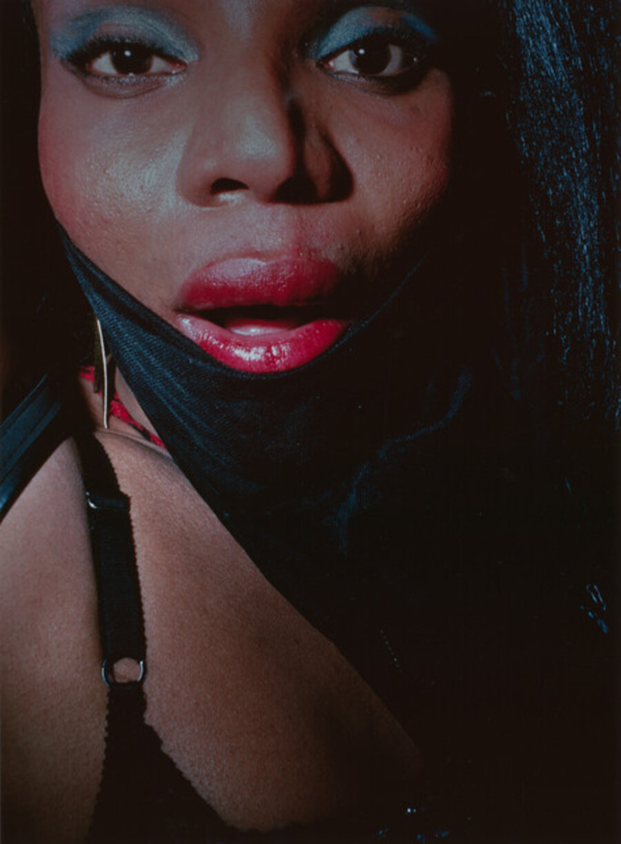 Black Woman in Hour-Glass