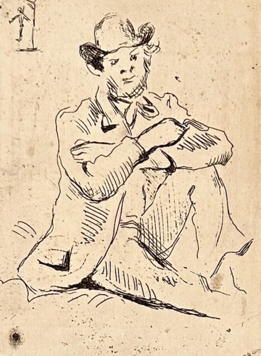 Guillaumin au pendu (Guillaumin with Hanged Man)