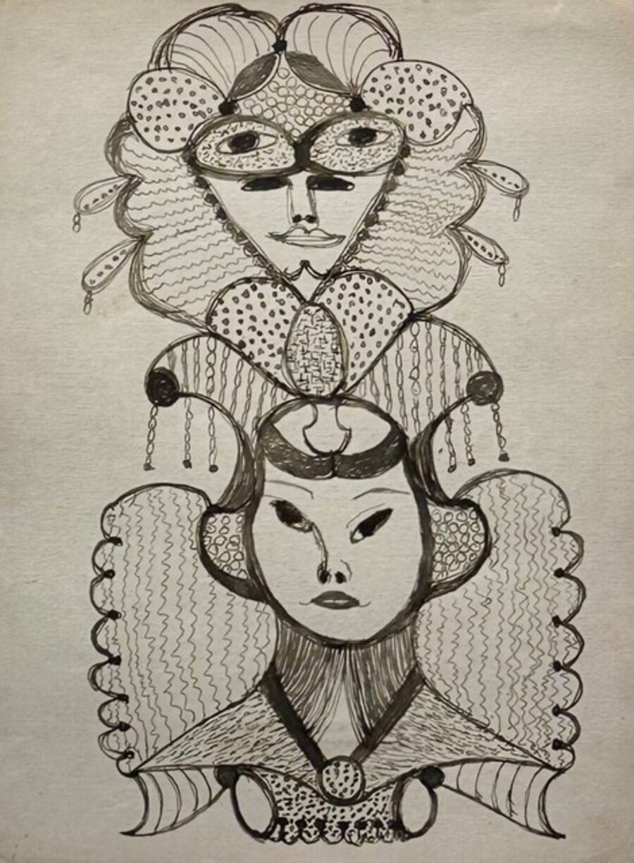 Untitled (Faces)