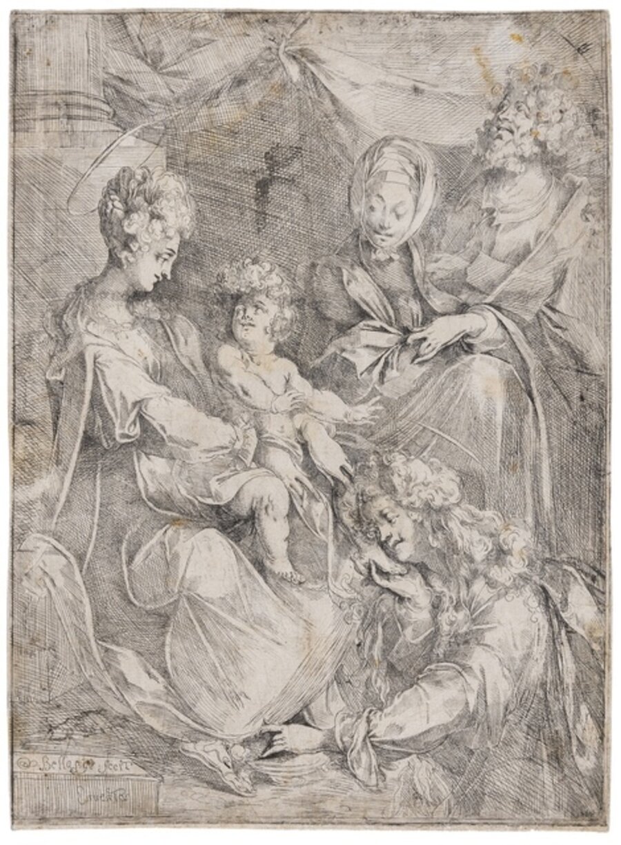 The Holy Family with Mary Magdalene and Saint Anne