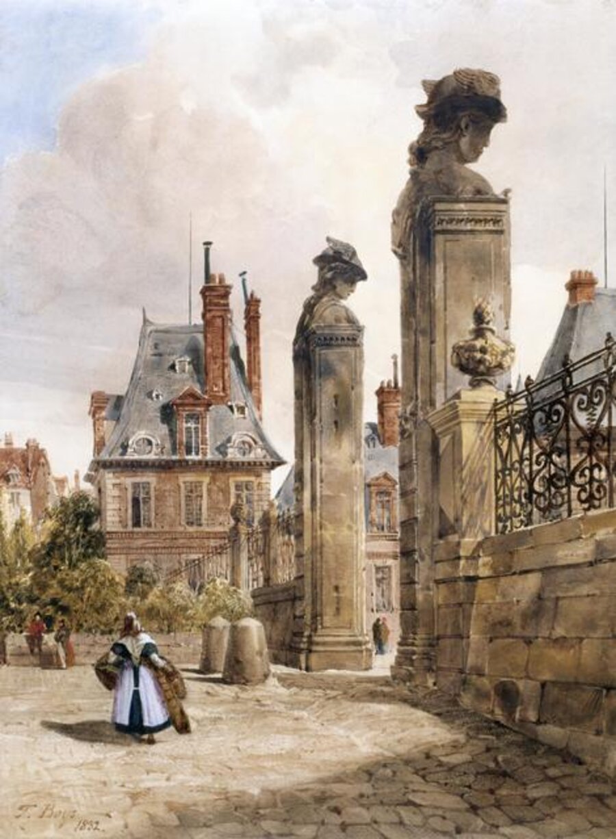 Grille Des Hermès, Porte Dauphine, Palace of Fontainebleau
