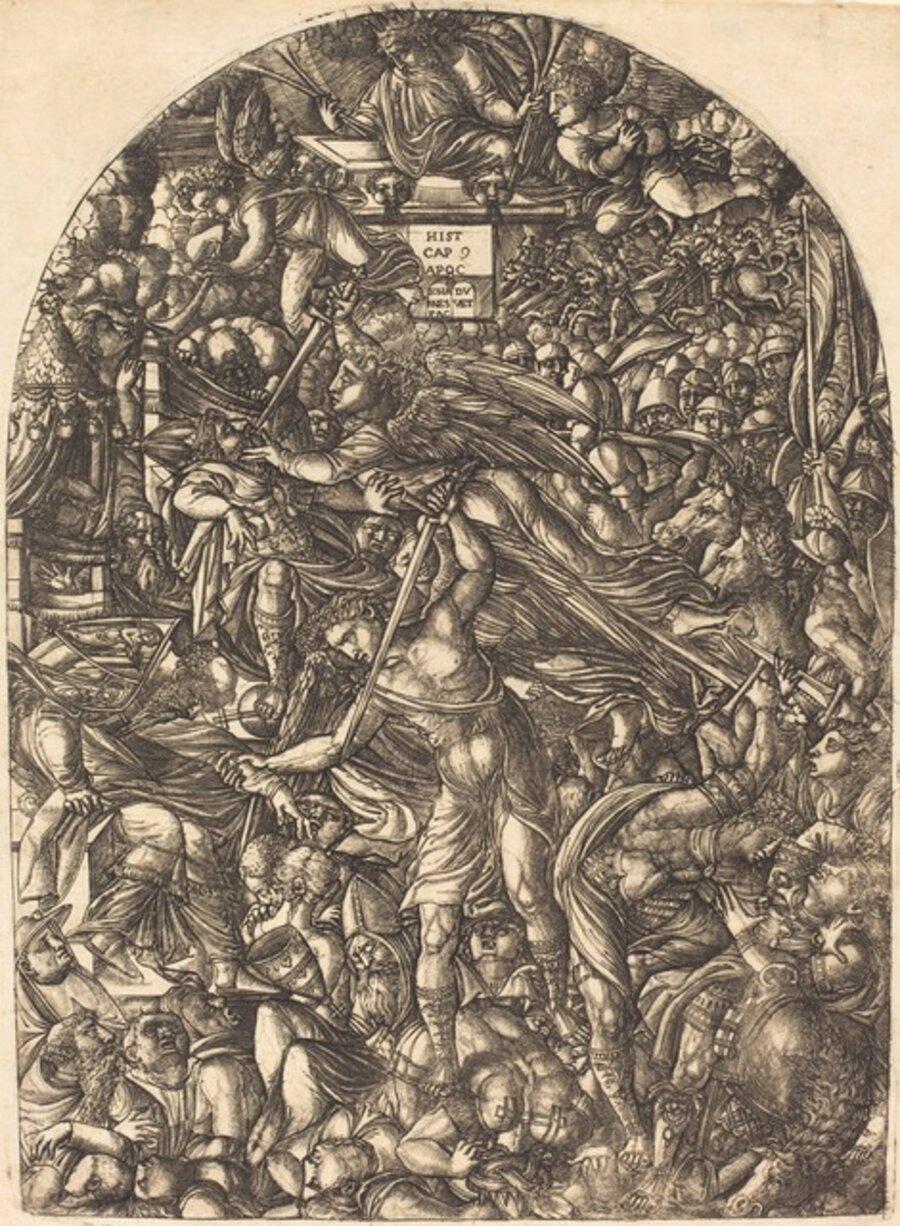 The Angel Sounding the Sixth Trumpet