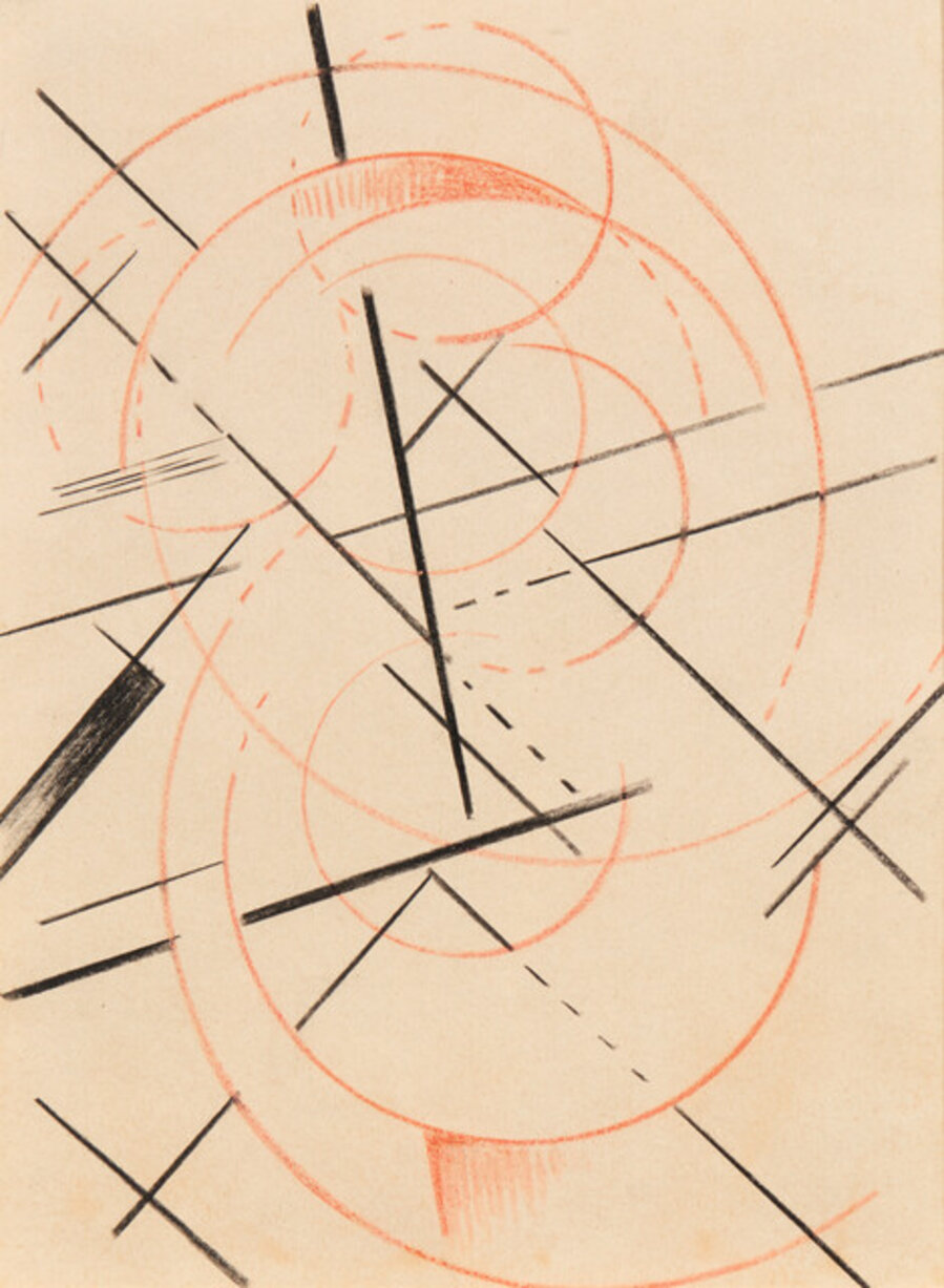 Untitled (Architectonic Composition / Spatio-Dynamic Construction)