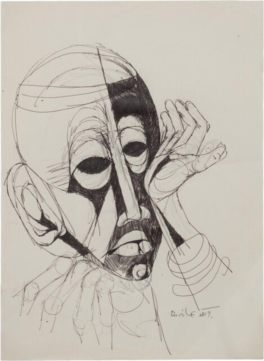 Untitled (Portrait of Docrat)