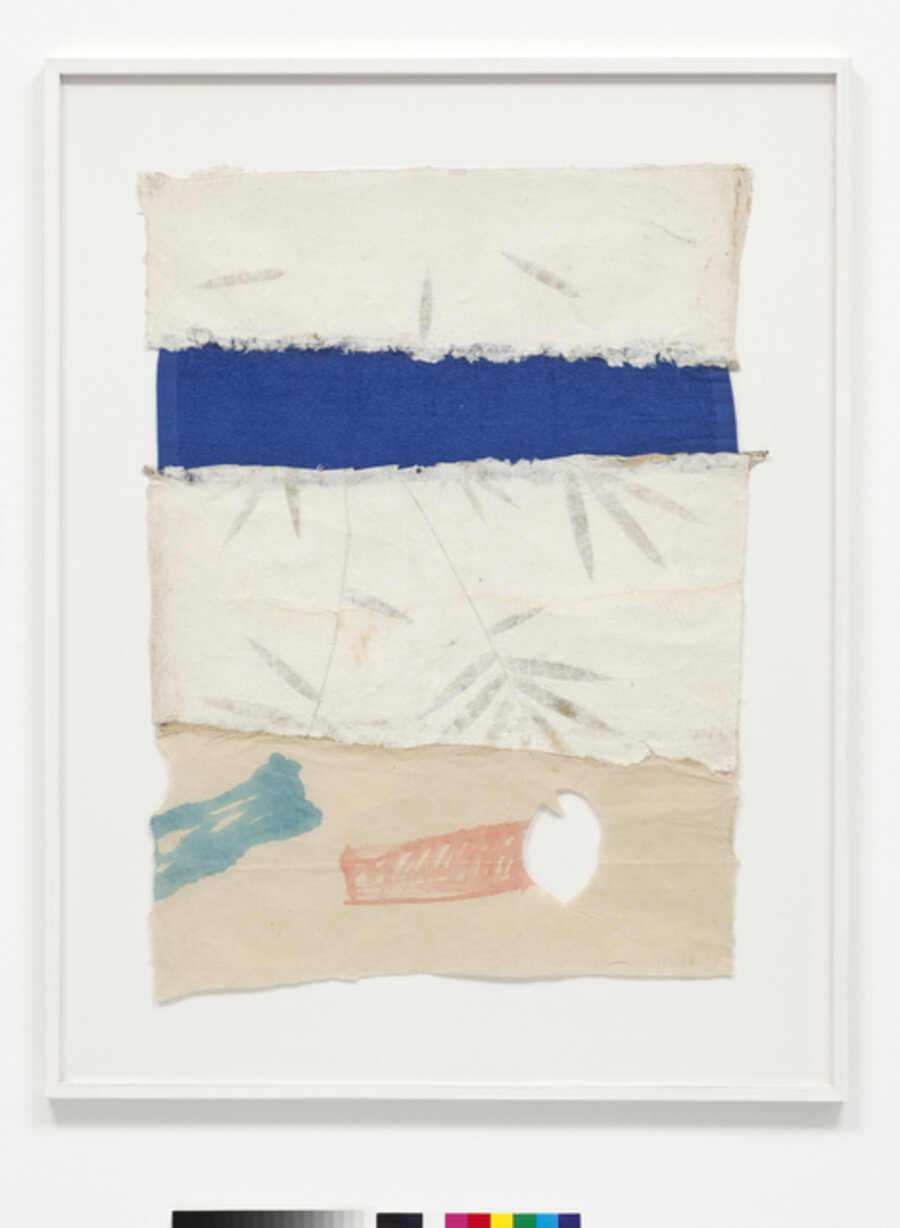 Blue Cloth Drawing