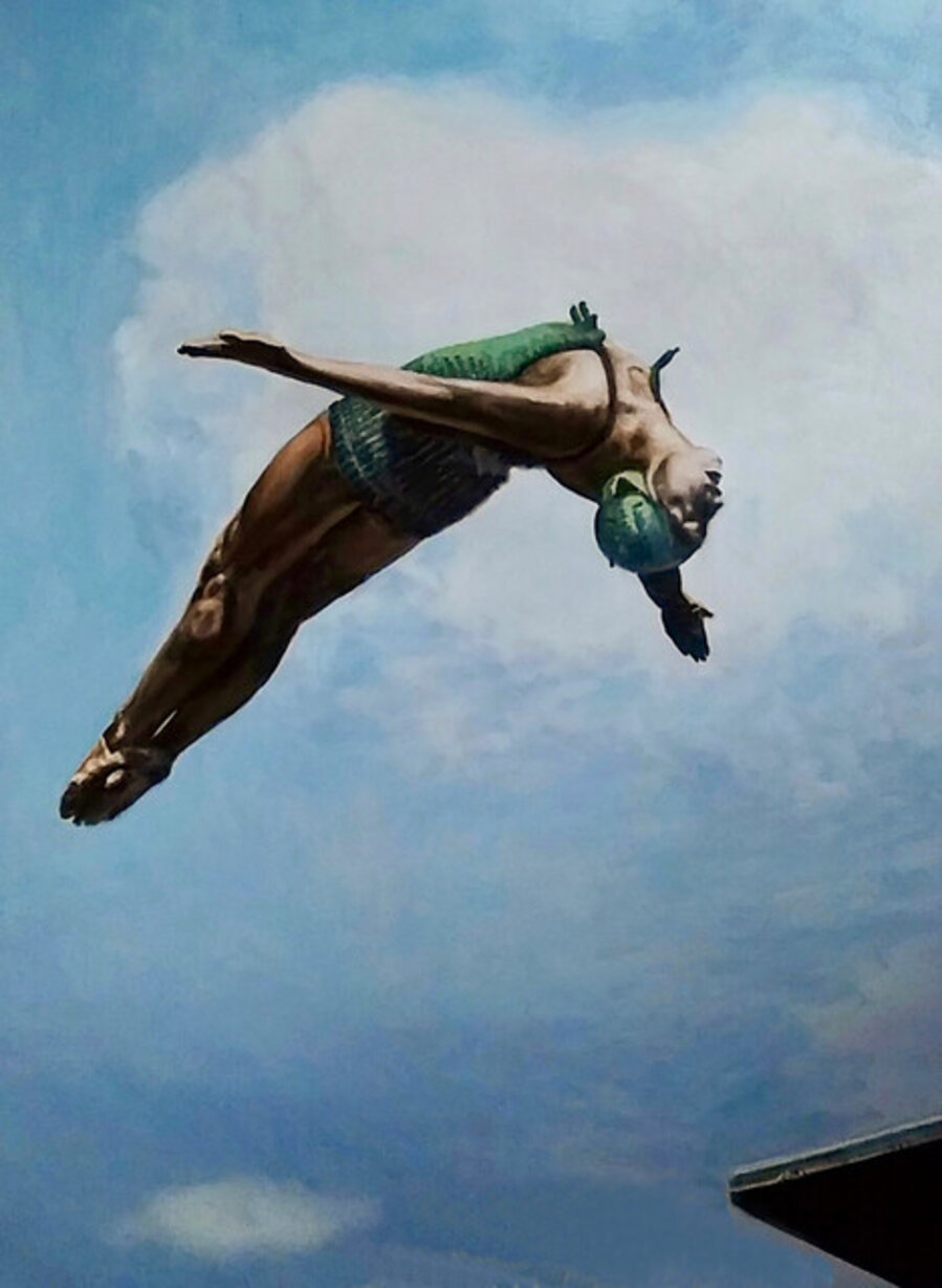 Study For Diver (Olympics, 1936)