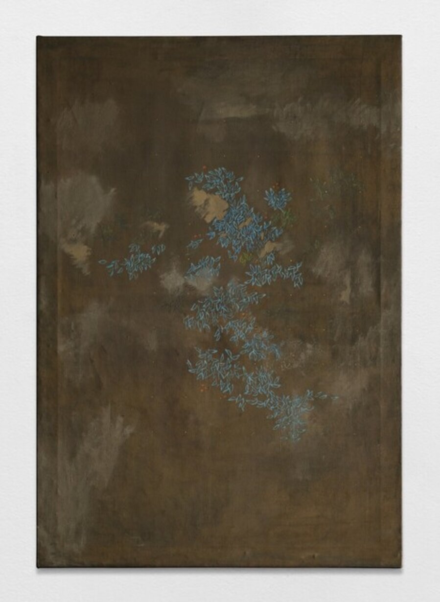 Blue over Brown