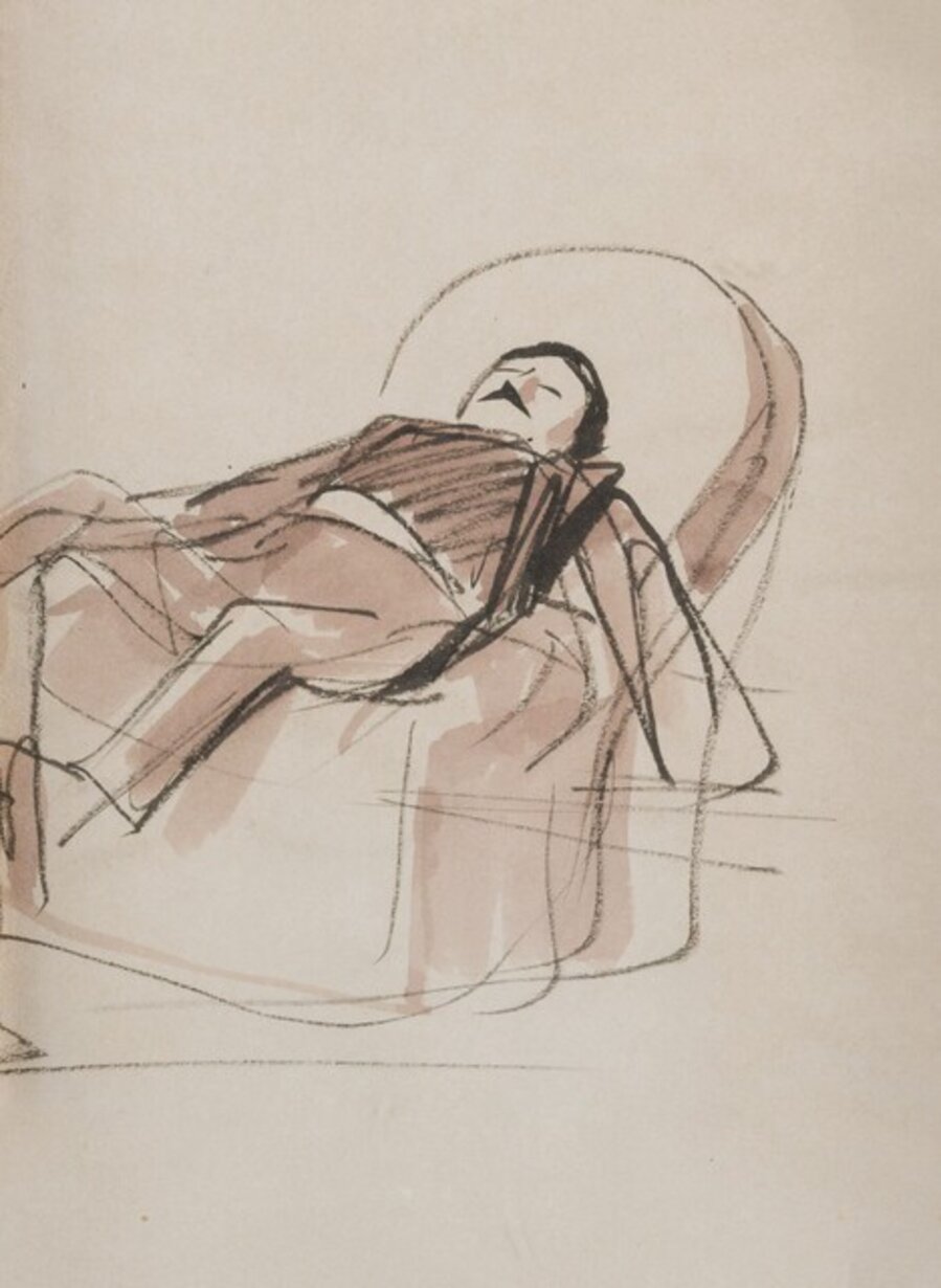 Homme au fauteuil