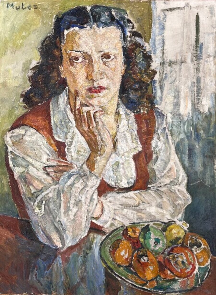 Double-Sided Oil Painting ca. early 20th century